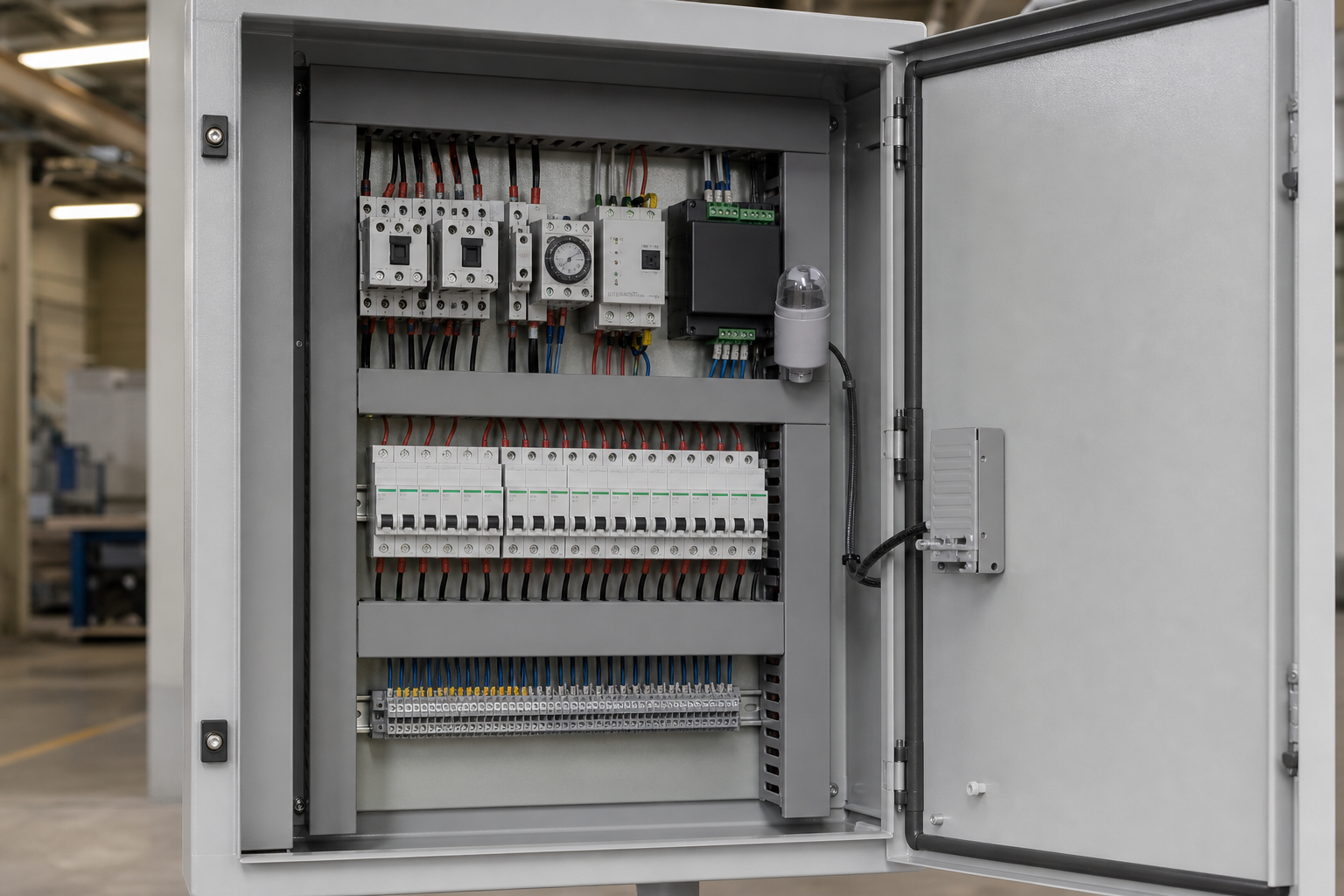 تابلو روشنایی صنعتی کارخانه
